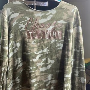 Chose to shine sweatshirt